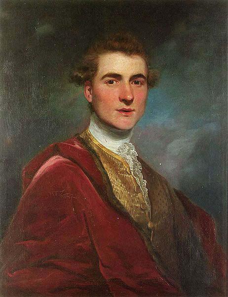 Sir Joshua Reynolds Portrait of Charles Hamilton, 8th Earl of Haddington oil painting picture